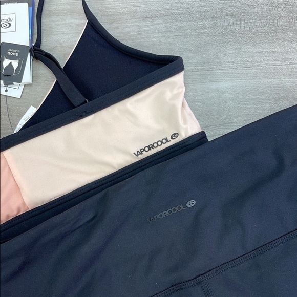 ☀️RIP CURL☀️ RUN SURF SWIM CROP RUN SWIM SURF BIKE SHORT SET - Picture 13 of 16